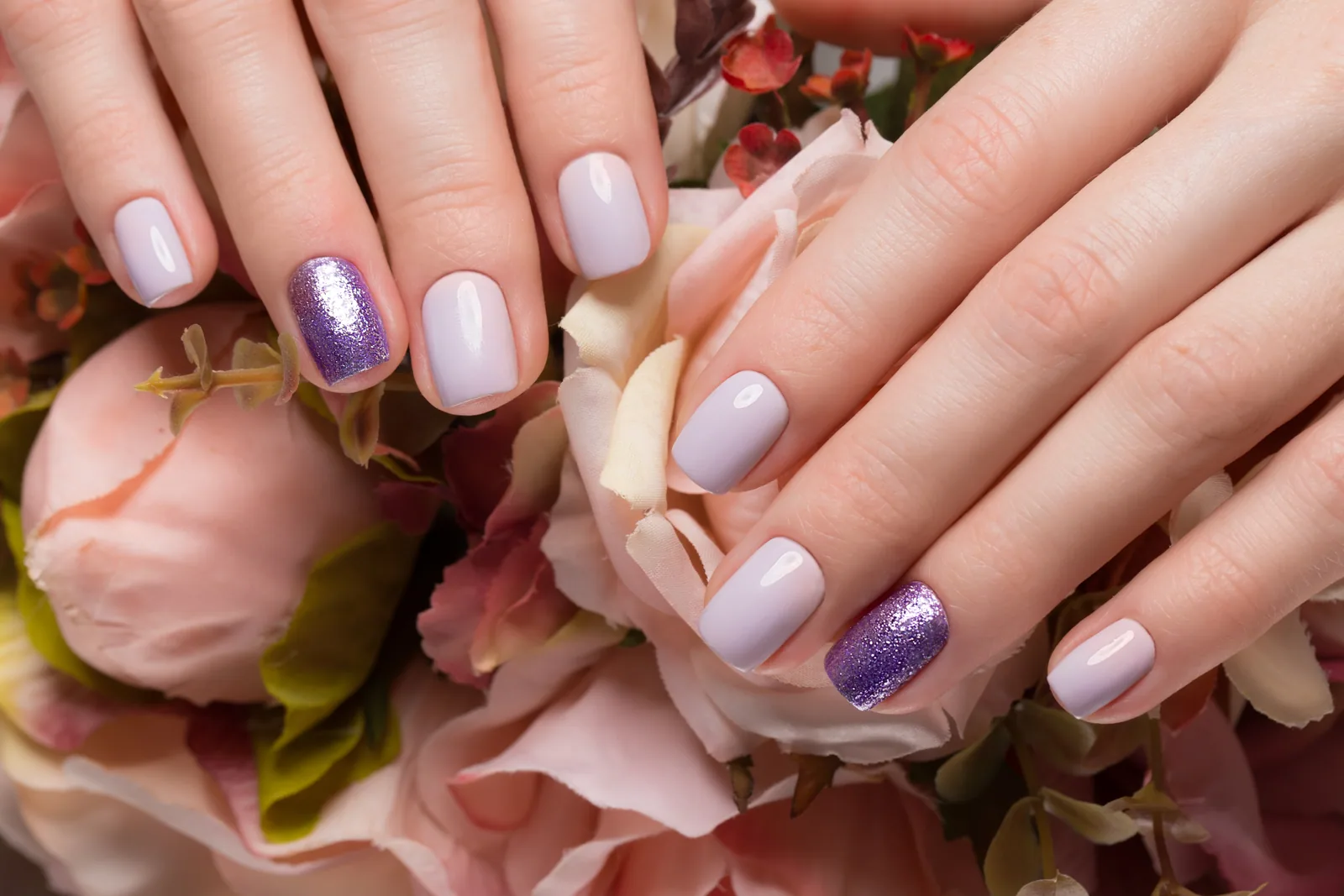 Professional manicure treatment